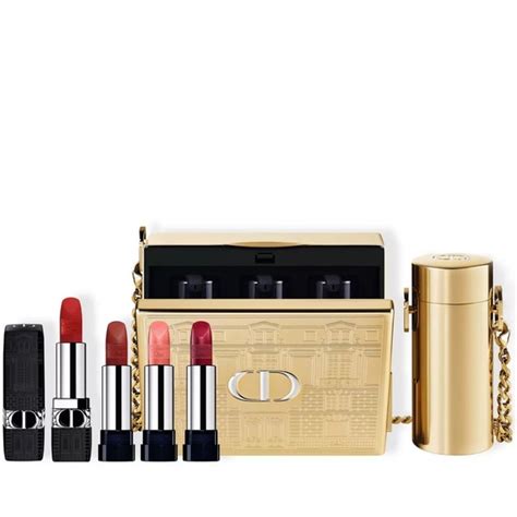 dior lipstick purse|christian Dior lipstick set bag.